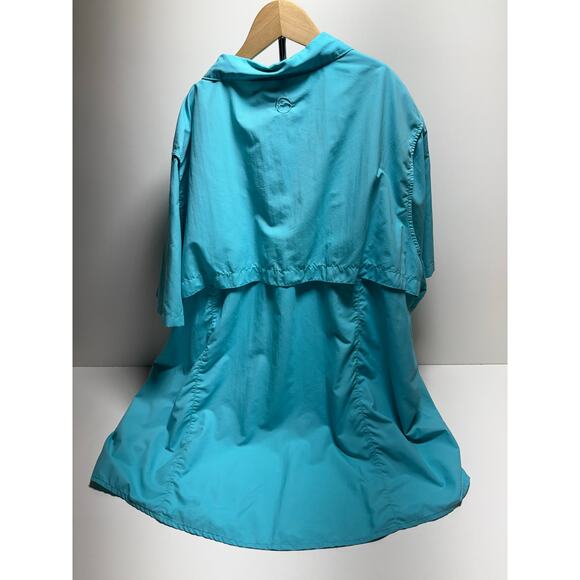 Magellan Outdoors Men’s Fish Gear Teal Shirt Relaxed Moisture Wick Sz 3XL - Picture 2 of 8